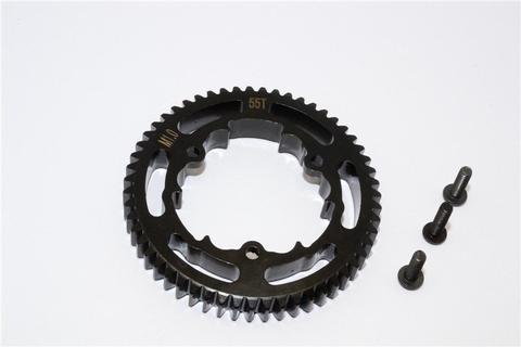 GPM RACING TRAXXAS X-MAXX 4X4 55T STEEL SPUR GEAR TXM055TS-BK