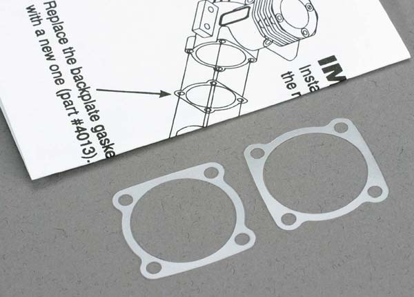 Gasket, back plate