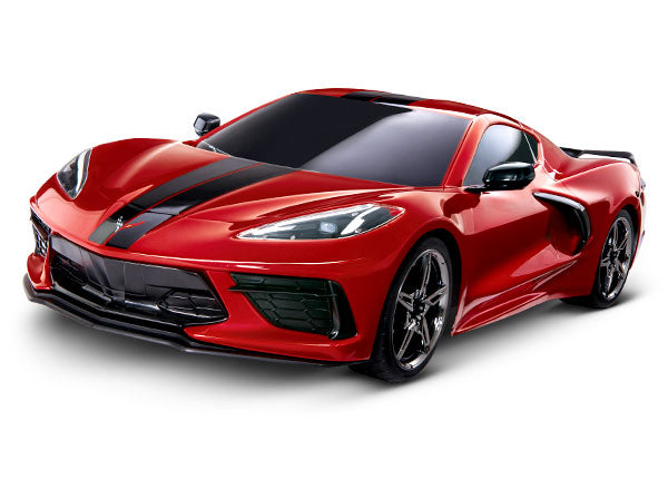 93054-4 - Chevrolet® Corvette® Stingray: 1/10 Scale AWD Supercar. Ready-To-Race® with TQ 2.4GHz radio system and XL-5 ESC (fwd/rev) - Red