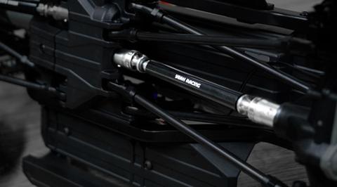 YTRX4-015BK YEAH RACING TRAXXAS TRX-4 STAINLESS STEEL FRONT & REAR CENTER SHAFTS