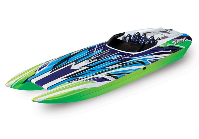DCB M41 Widebody: Brushless 40' Race Boat with TQi Traxxas Link Enabled 2.4GHz Radio System & Traxxas Stability Management (TSM)