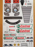 8500 JAG XRS LI BODY FITS ARRMA INFRACTION, LIMITLESS, 1/7 SCALE 2MM - with wing and decals
