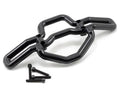 80102 FR BUMPER BLACK T/EMAXX