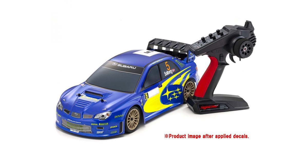 KYO34426T1	Fazer Mk2 FZ02 2006 Subaru Impreza WRC, Blue, 1/10 Electric 4WD