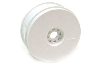 24101W 1/8 TRUGGY WHEELS WHT(4