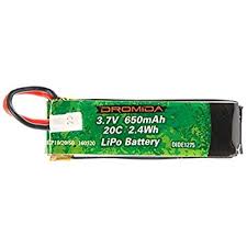 LiPo 1S 3.7V 650mAh Hovershot 120 FPV