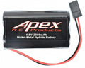 Apex RC Products 4.8v 2000Mah NiMh Square Receiver Battery