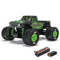 ARA2137T2  1/16 QUAKE GROM 4X4 RTR Brushed Monster Truck (Battery & Charger Included), Green