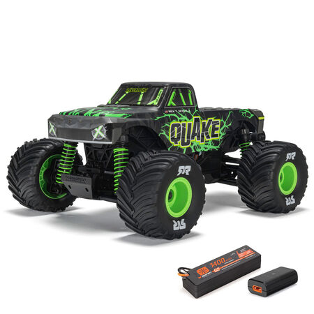 ARA2137T2  1/16 QUAKE GROM 4X4 RTR Brushed Monster Truck (Battery & Charger Included), Green