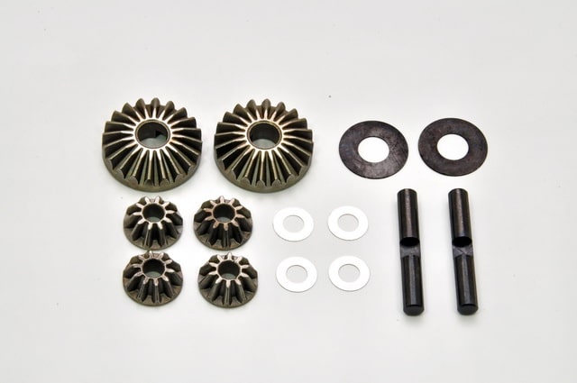 [94117] 1/8 NEW STEEL BEVEL GEARS SET (HEAVY DUTY)