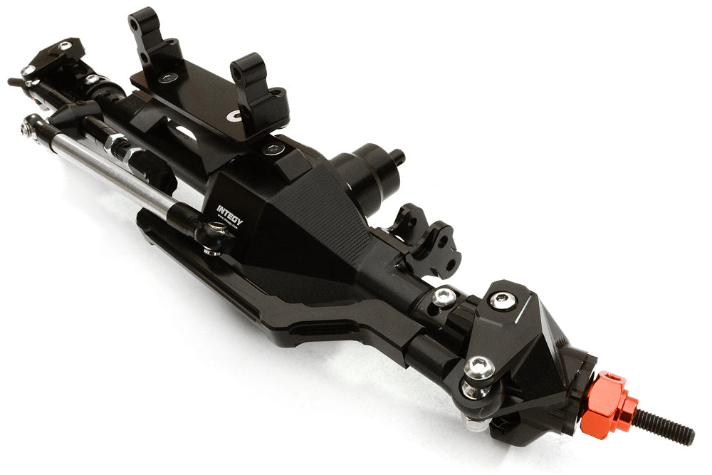 BILLET MACHINED COMPLETE REAR AXLE ASSEMBLY FOR AXIAL 1/10 RR10 BOMBER 4WD C27112BLACK