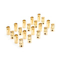 Gold Bullet Connector Set, 6.5mm (10)