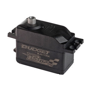 SAVB07KG  Budget Analog Servo, 0.16sec / 97.2oz-in (7kg-cm) @ 6V, Standard Size (Lower Profile), Metal Gears "Budget by Savox" analog servos offer the same level of quality as the digital servo line, but at a much lower price, making them a grea