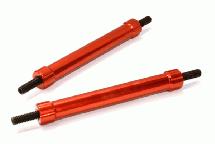 Billet Machined 55mm Aluminum Linkages (2) M3 Threaded for 1/10 Scale Crawler