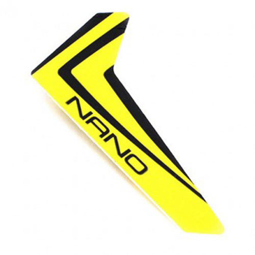 Yellow Vertical Fin w/decal: nCP X