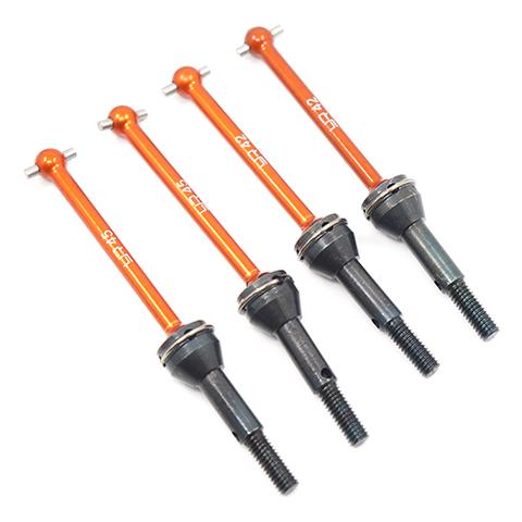 YEAH RACING HPI RS4 SPORT 3 ALUMINUM FRONT & REAR UNIVERSAL SHAFT SET RSS3-006OR