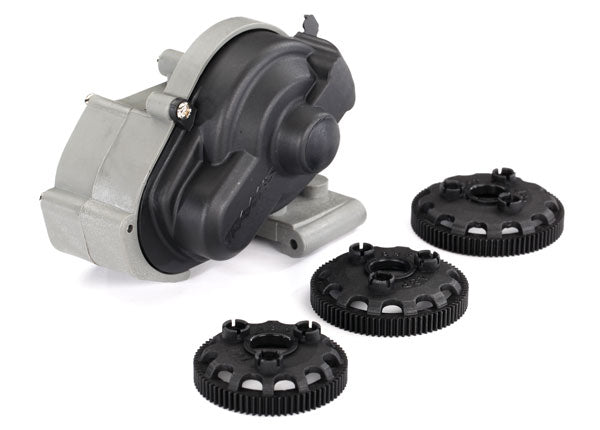 Transmission, complete (fits 1/10-scale 2WD Rustler®, Bandit, Stampede®, Slash)