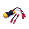 XT90 Dual JST Connector w/ 2 Male-Male Adaptors