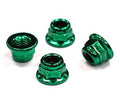 Steel M4 Size Color Wheel Nut 4pcs Set