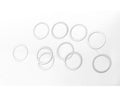 Steel Shims, 8x9x0.1mm, (10pcs)