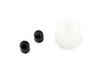 Rebuild kit, fuel filler bottle (includes bottle lid (1) and dispensing tube caps, rubber (2) (fits 8mm or 5/16' dispensing tube))