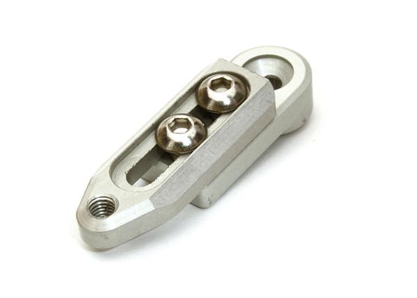 Alloy Machined Adjustable Length Servo Horn 25T for Futaba Servo (r=20-27mm)