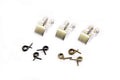 [OP-0162] CNC ALUM 3-SHOES CLUTCH SHOES W/ SPRINGS 1.0mm & 1.1mm EA 3 PCS.