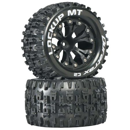 Lockup MT 2.8" Truck 2WD Mntd 1/2" Offset C2 Blk(2)