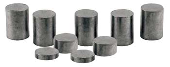 P3915 Tungsten Incremental Cylinder Weights 3oz