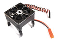 Alloy Motor Mount + 40x40mm Cooling Fan for 1/10 Scale (Motor: 36mm O.D.) C30157BLACK