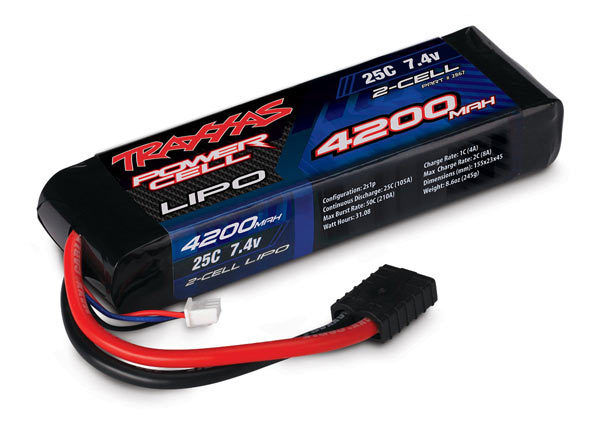 2867 LIPO 2S 7.4V 4200 25C