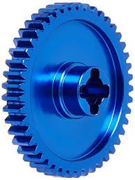 Aluminum Spur Gear 45T Blue BX MT SC 4.18