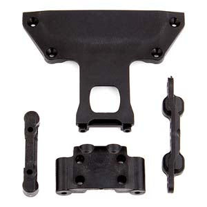 ASSOCIATED DR10 ARM MOUNTS, CHASSIS PLATE & BULKHEAD