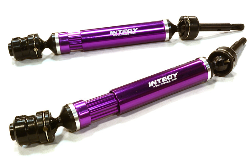 Dual Joint Telescopic Rear Drive Shafts for Traxxas 1/10 Stampede 2WD C26501PURPLE