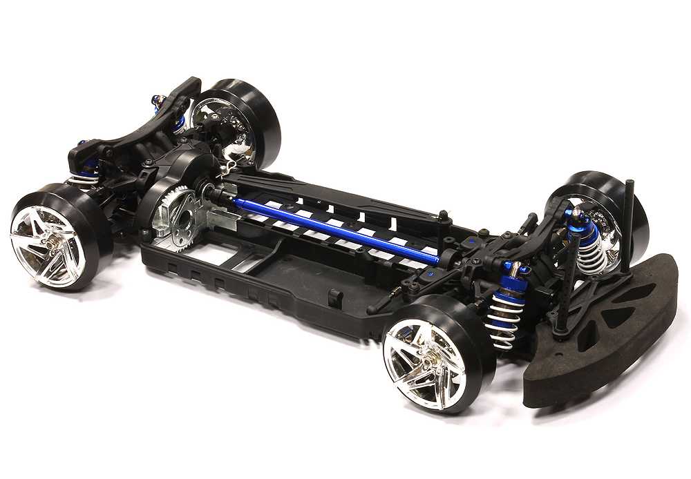 Competition Type 1/10 Size 4WD Shaft Drive Drift Car Kit C24553