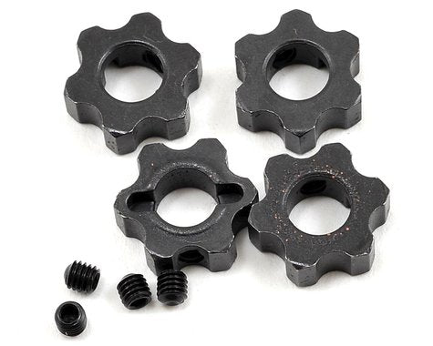 Wheel Hexes 12mm lightened steel, 4pc: SCT410/SL
