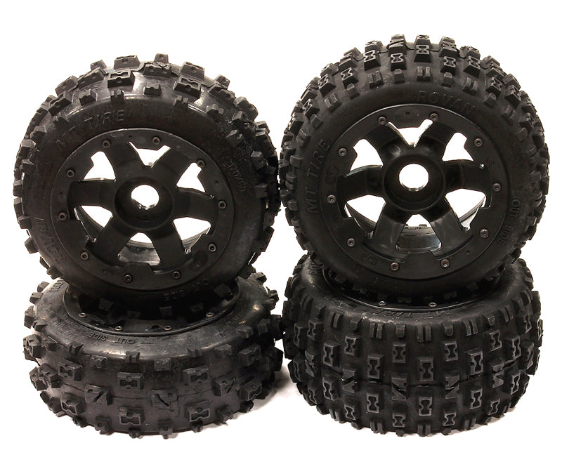 Type F Wheel/Tire Set Baja 5B/5B2.0 (4)