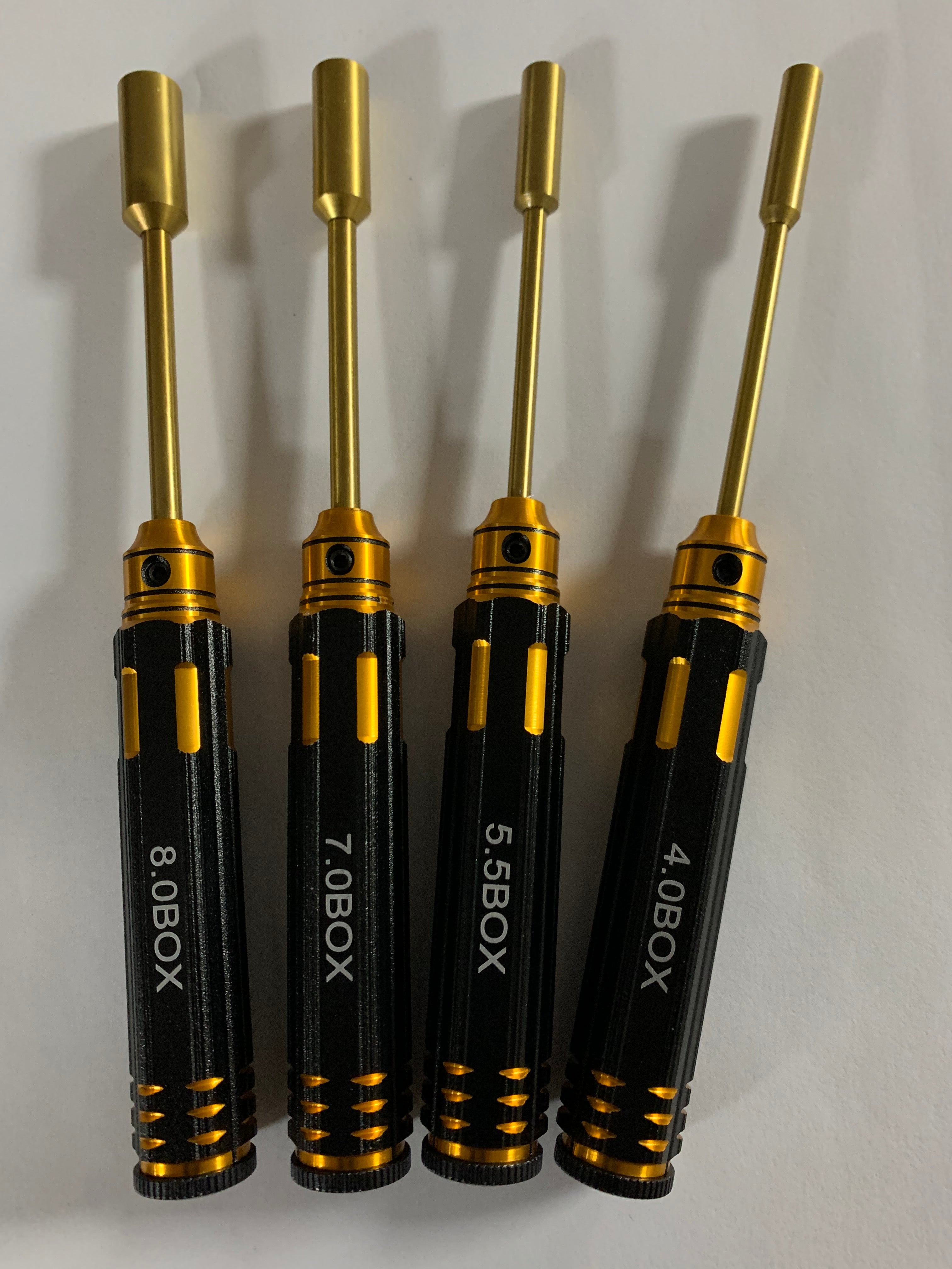 SHDW45.578 BLACK SUPER GRIP HEX SOCKET 4.0,5.5,7.0,8.0 MM