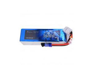 Gens ace 5000mAh 6S1P 22.2V 45C LiPo Battery Pack with EC5 Plug