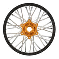 1/4 Pro-Spec Aluminum V2 Bead Rear Wheel Black/Gold (1): Promoto-MX