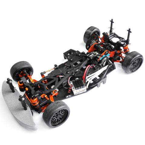 SPT2-S04OR YEAH  RACING HPI SPRINT 2 ORANGE ALUMINUM RWD DRIFT CONVERSION KIT