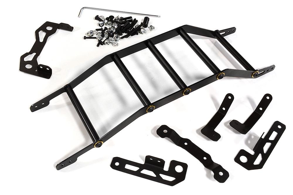 Metal Alloy Exo-Skeleton Body Roll Cage Kit for Arrma 1/10 Vorteks 4X4 3S BLX C31323BLACK