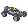 44094-1 Nitro Rustler w/TQ Radio Silver/Red