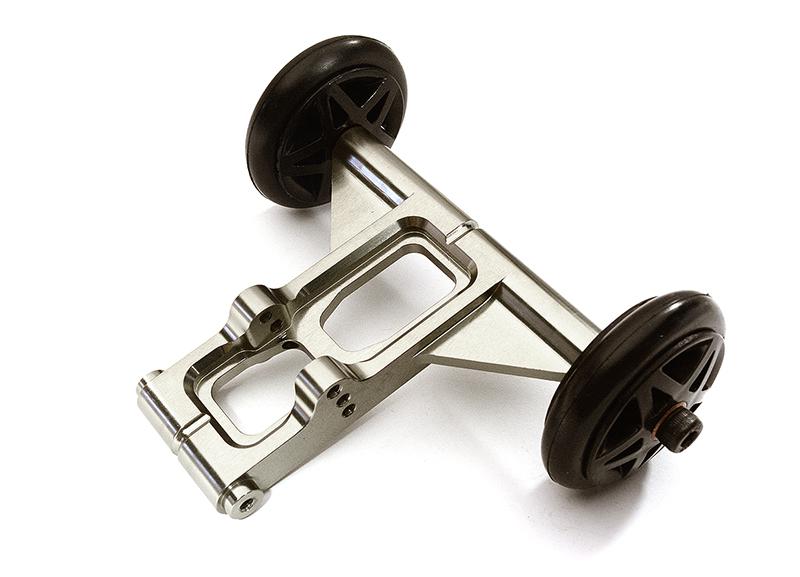 Billet Machined Wheelie Bar Set for Arrma 1/8 Kraton 6S BLX C28674GREY
