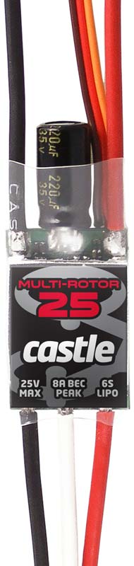 010-0136-00 Multi Rotor 25 Expansion Pack w/BEC