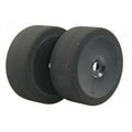 BSR Racing C8025B 25 Black Mounted Foam Tires / Wheels (4) 1/8 Buggy