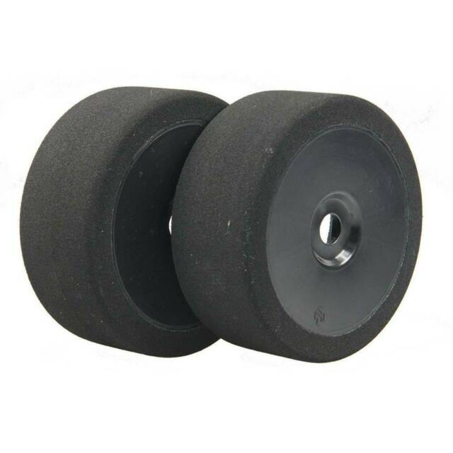 BSR Racing C8025B 25 Black Mounted Foam Tires / Wheels (4) 1/8 Buggy