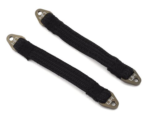 Suspension Travel Limit Straps 90mm, GunMetal (2pcs)