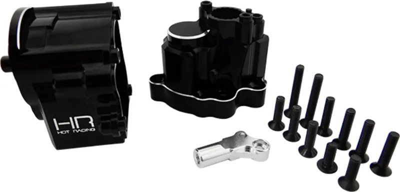 SCXT3801 Alum Center Transmission Gearbox Case SCX10 II