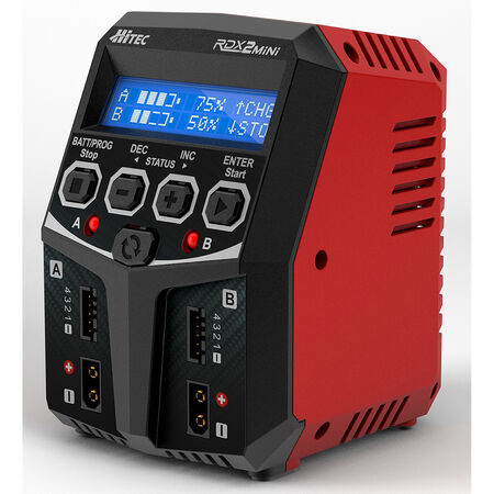 RDX2 Mini AC Balance Charger Dual 2-4 cell